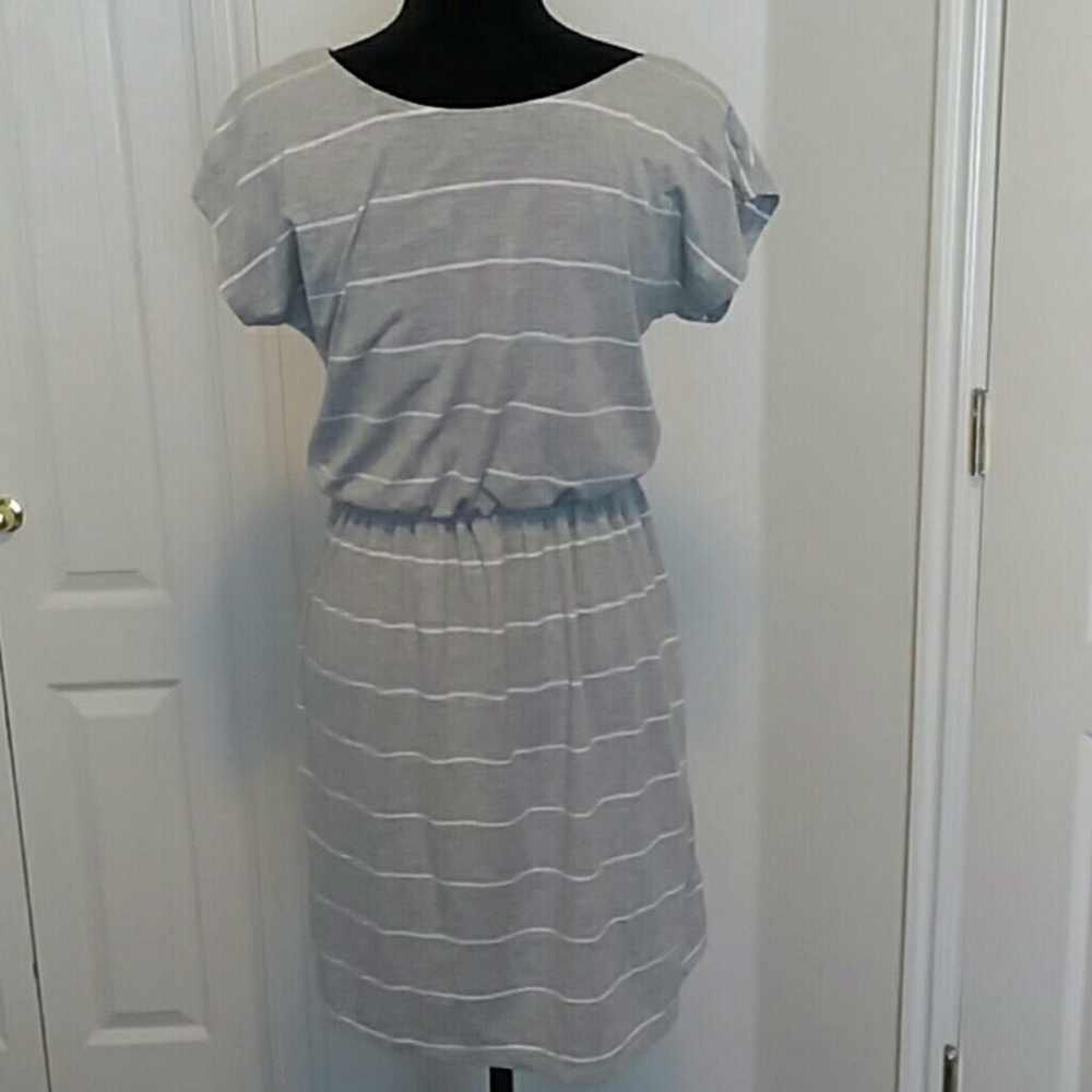 JSP grey and white dress - Picture 2 of 2